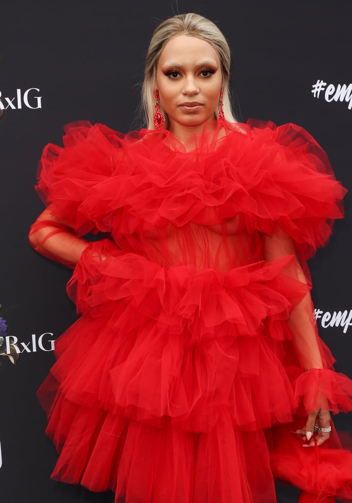 Louise Chantál at Instagram's 2020 Grammy Luncheon in LA