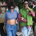 Rihanna Bares Her Baby Bump During a Lunch Date With A$AP Rocky