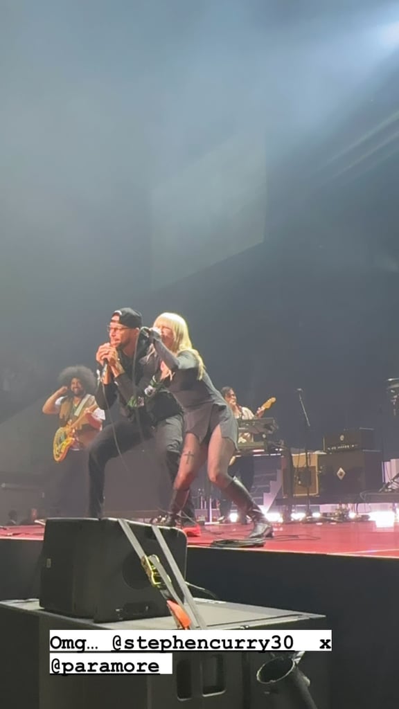 Stephen Curry Joins Paramore For Misery Business Duet