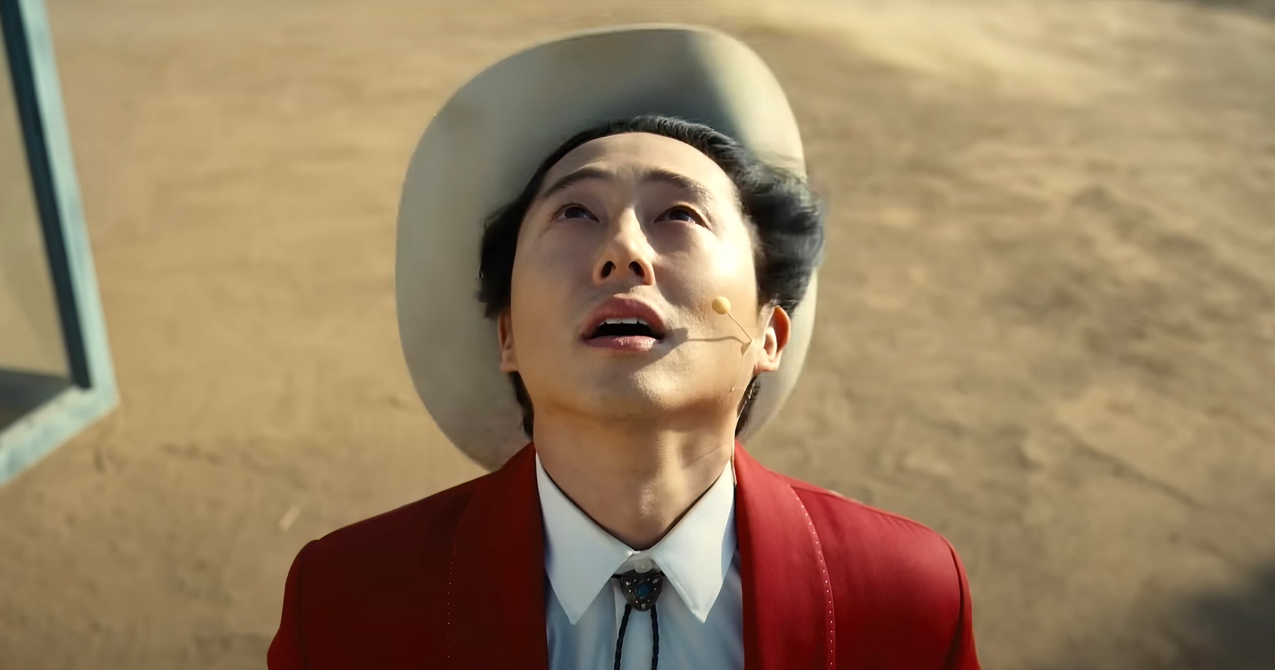 Nope 2022 Steven Yeun Cowboy Suit