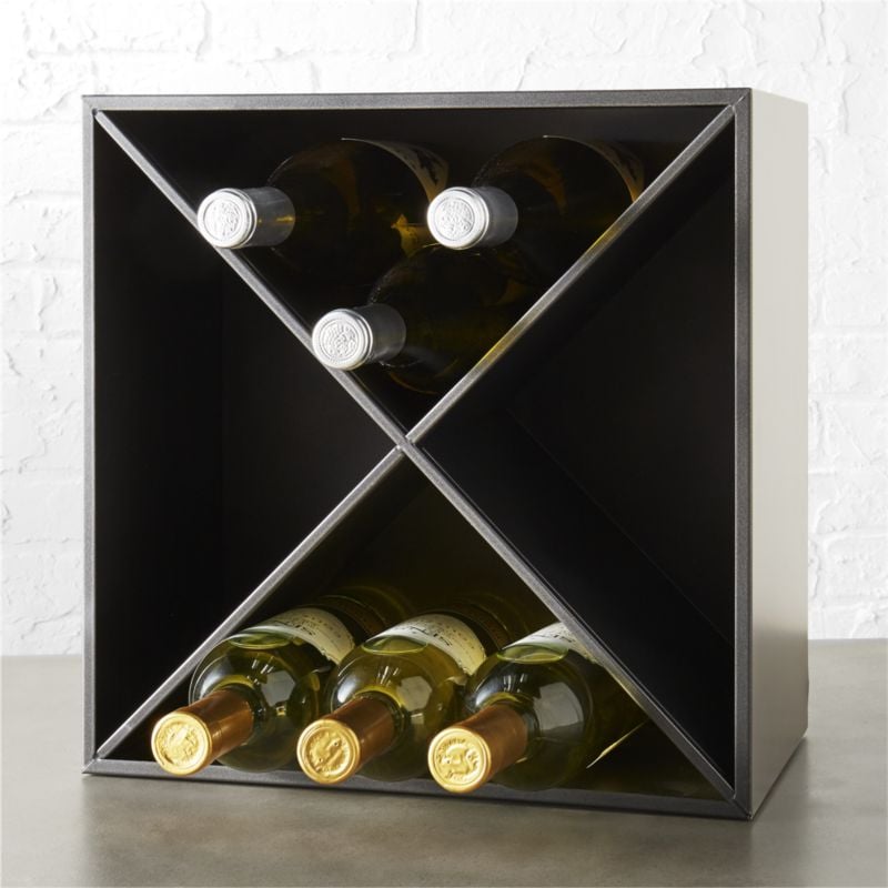 CB2 Cellar 12-Bottle Wine Rack