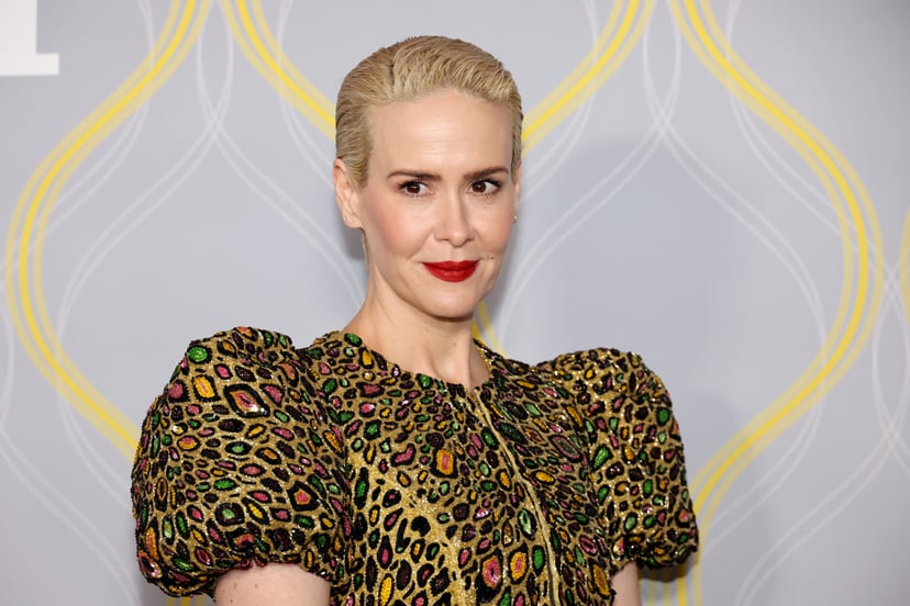 NEW YORK, NEW YORK - JUNE 12: Sarah Paulson attends the 75th Annual Tony Awards at Radio City Music Hall on June 12, 2022 in New York City. (Photo by Dia Dipasupil/Getty Images)