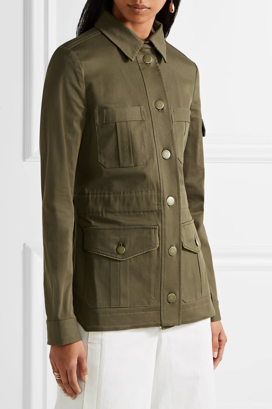 Veronica beard shop military jacket
