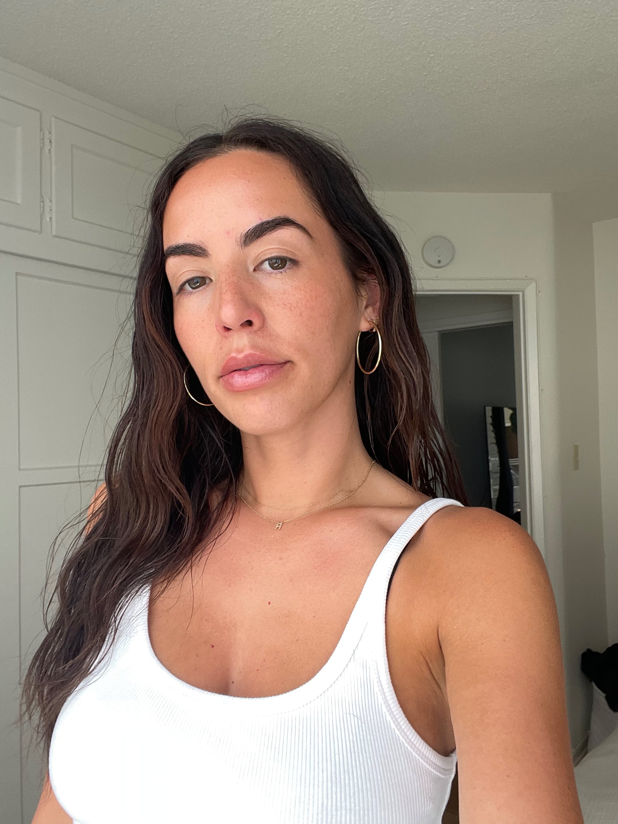 Kim Kardashian Wet Hair Editor Experiment