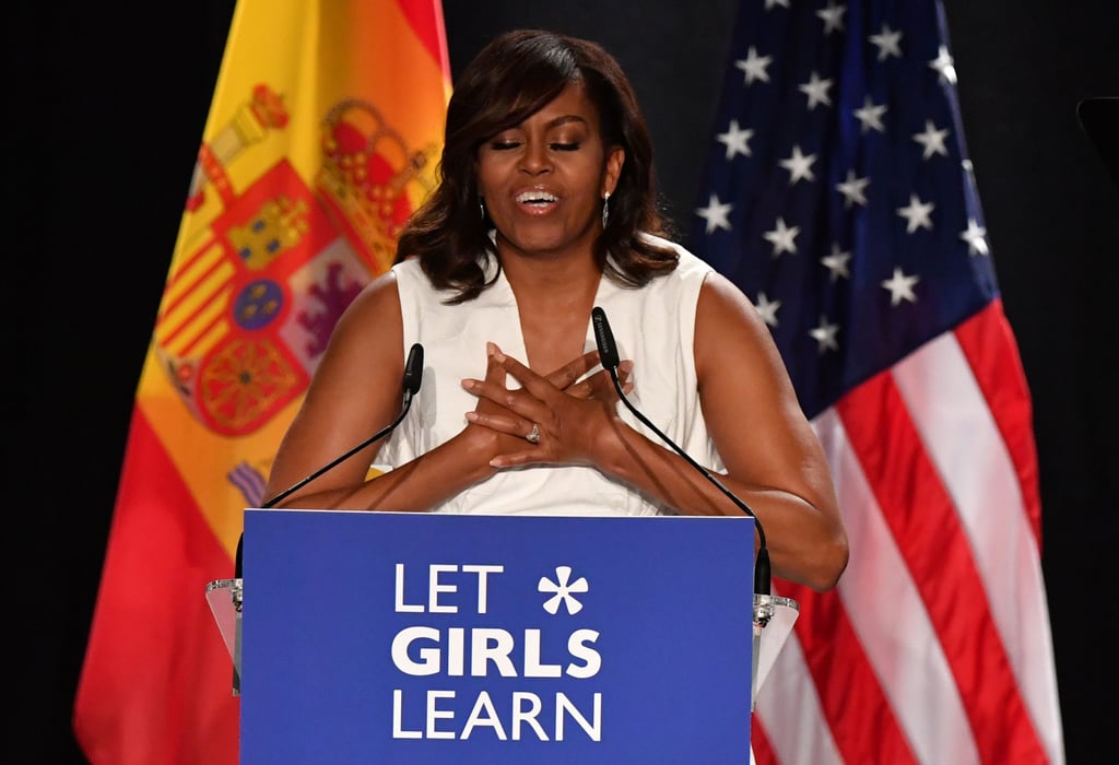 Michelle Obama and Queen Letizia in Spain June 2016