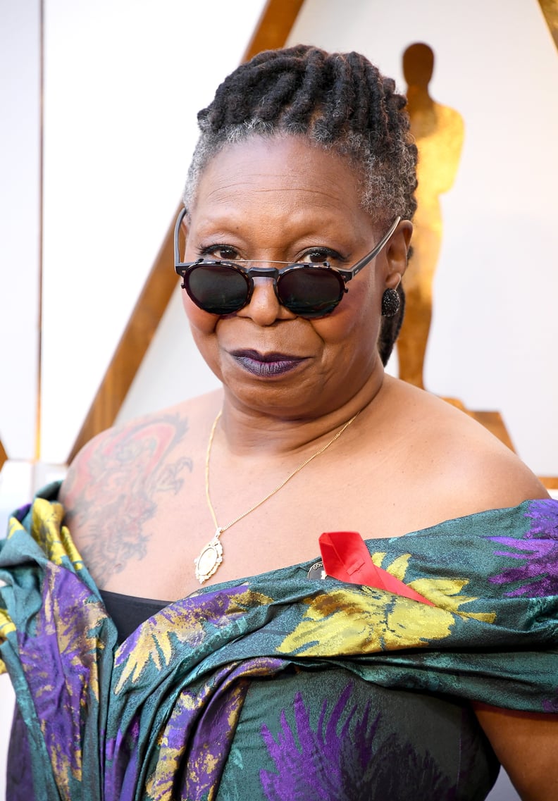 Whoopi Goldberg Oscars Dress 2018 POPSUGAR Fashion