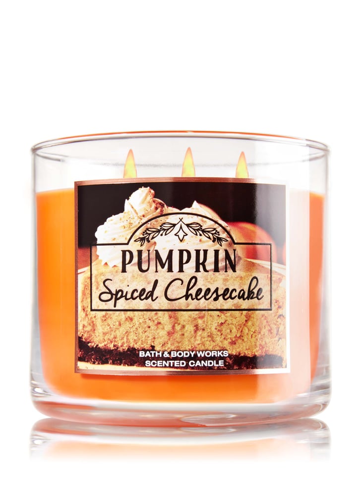 Bath & Body Works Scented 3Wick Candle in Pumpkin Spiced Cheesecake