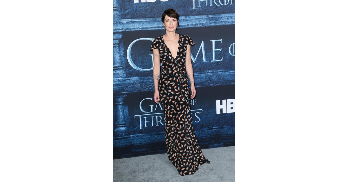 Lena Headey | Game of Thrones Red Carpet Premiere Dresses | POPSUGAR ...