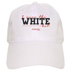 I Wear the White Hat Cap