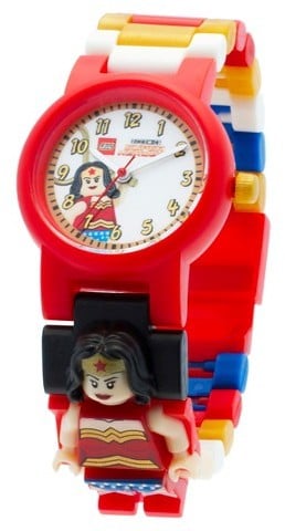 Lego DC Super Heroes Wonder Woman Kids Interchangeable Link Watch