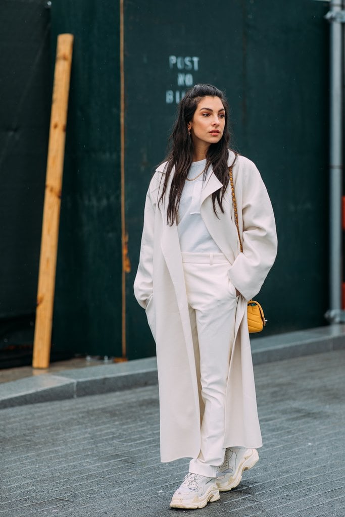 Dad Sneakers at Fashion Week Fall 2018