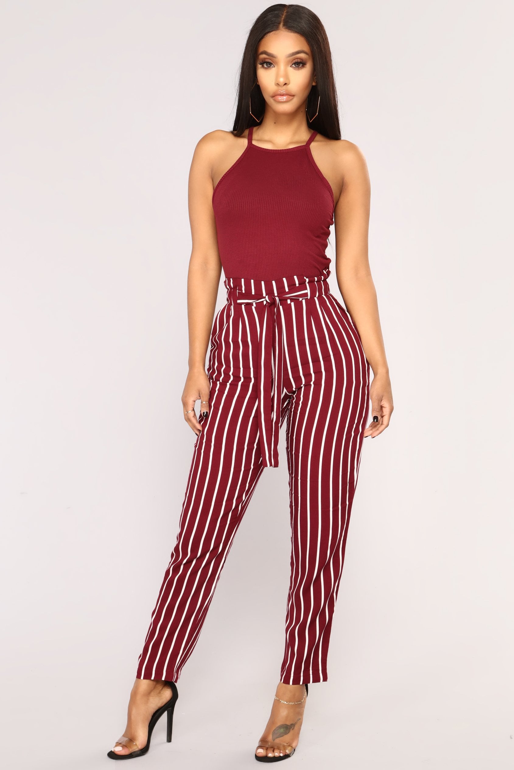 Fashion Nova Jacklyn Stripe Pants Emily Ratajkowski S Affordable