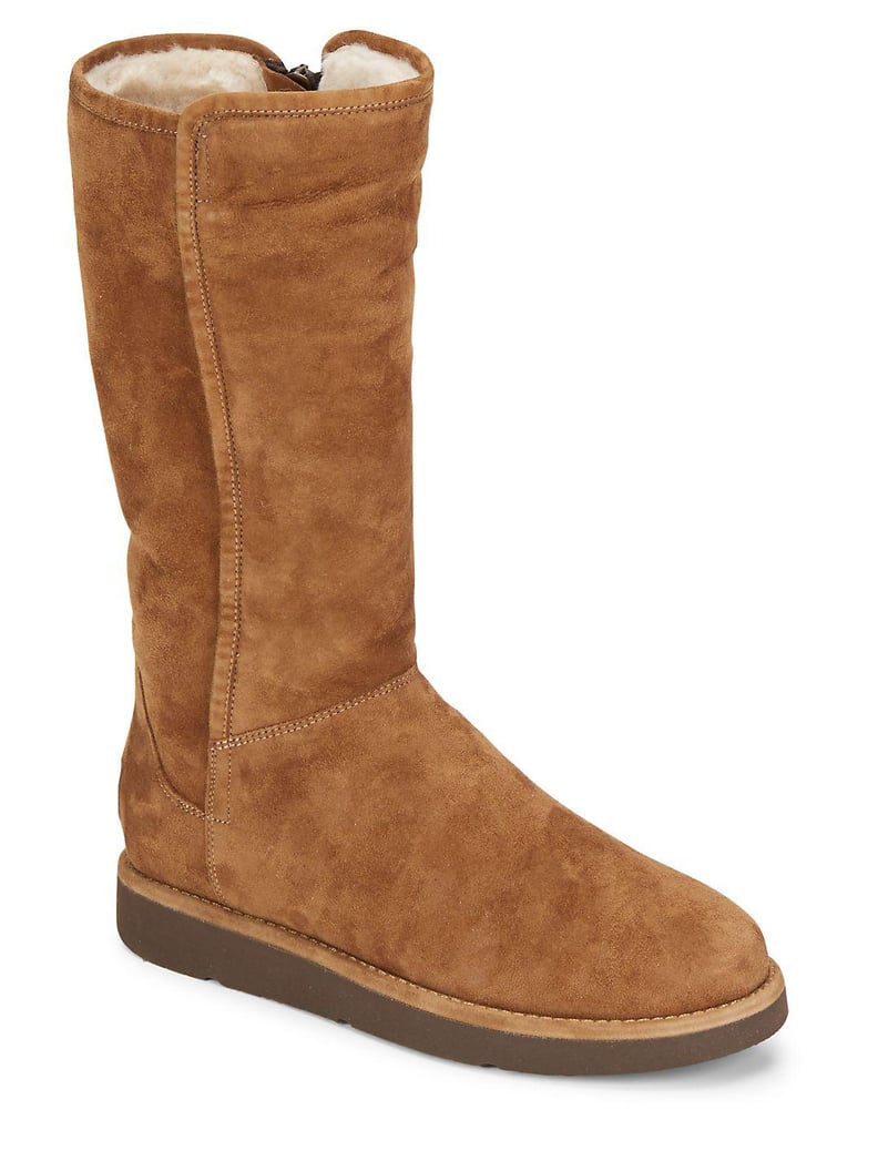 UGG Abree Shearling-Lined Suede Boots