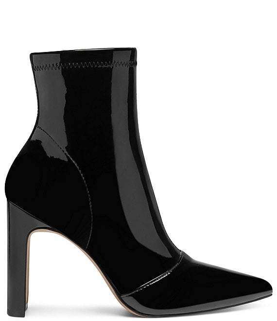jessica simpson patent leather booties