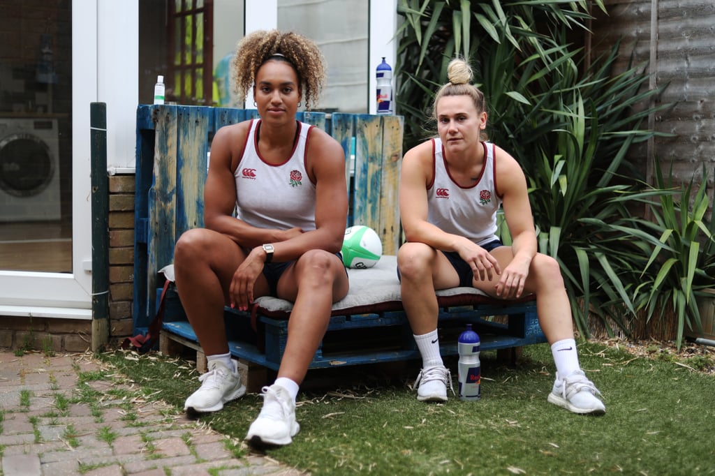 Megan Jones and Celia Quansah (Team Great Britain Women's Rugby)