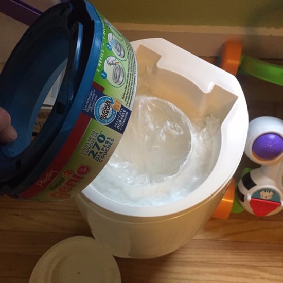 Diaper Genie Garbage Bag Hack