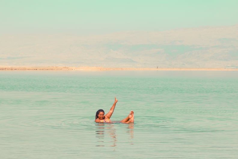 Float in the Dead Sea