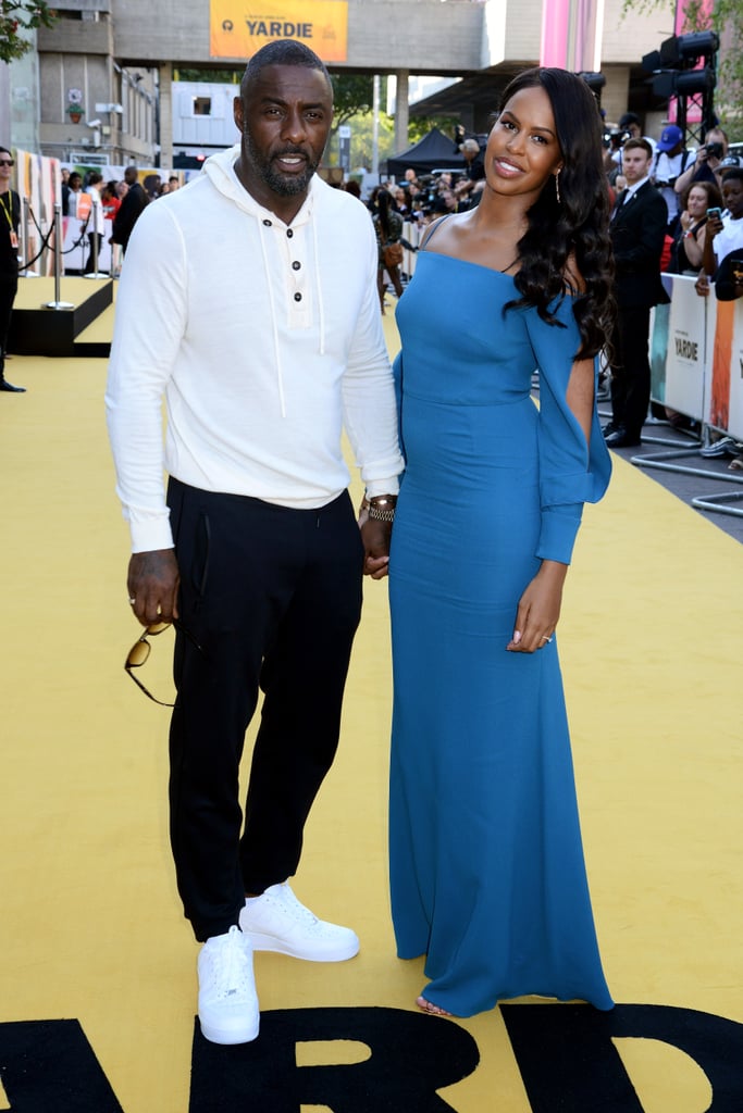 Idris Elba and Sabrina Dhowre at Yardie Premiere 2018