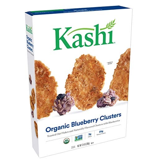 Kashi Breakfast Cereal Organic Blueberry Clusters Best Snacks For