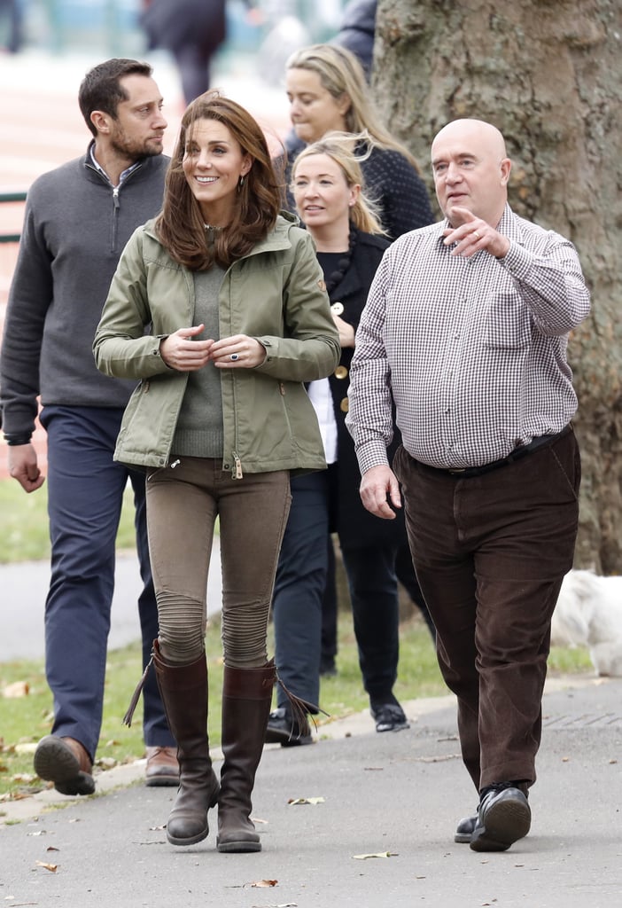 Kate Middleton Brown Boots October 2018