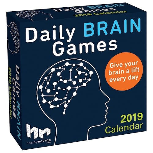Daily Brain Games 2019 Daily Desk Calendar