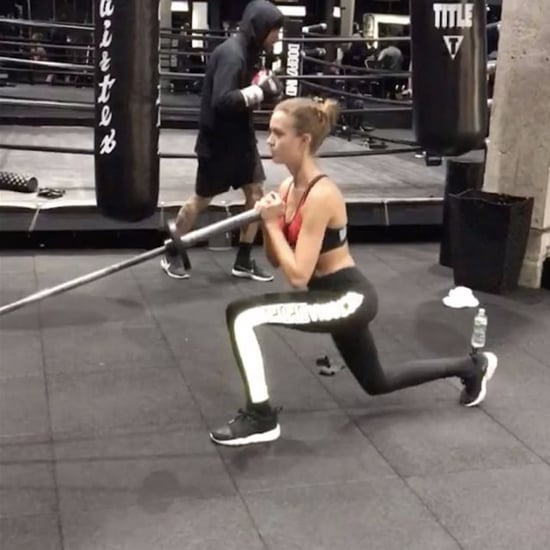 Josephine Skriver Butt Workout