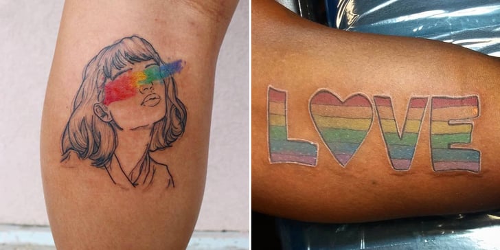 Lgbtq Pride Tattoo Ideas Popsugar Love And Sex 9463