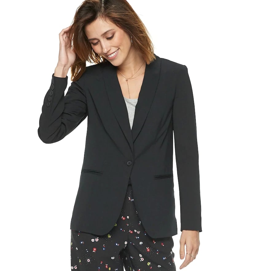 POPSUGAR Collection at Kohl's Essential Blazer Jackets to Wear With Dresses Outfit Ideas