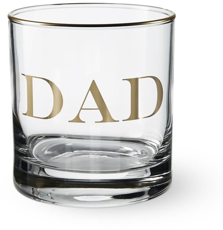 Williams-Sonoma Gold Monogram "Dad" Double Old-Fashioned