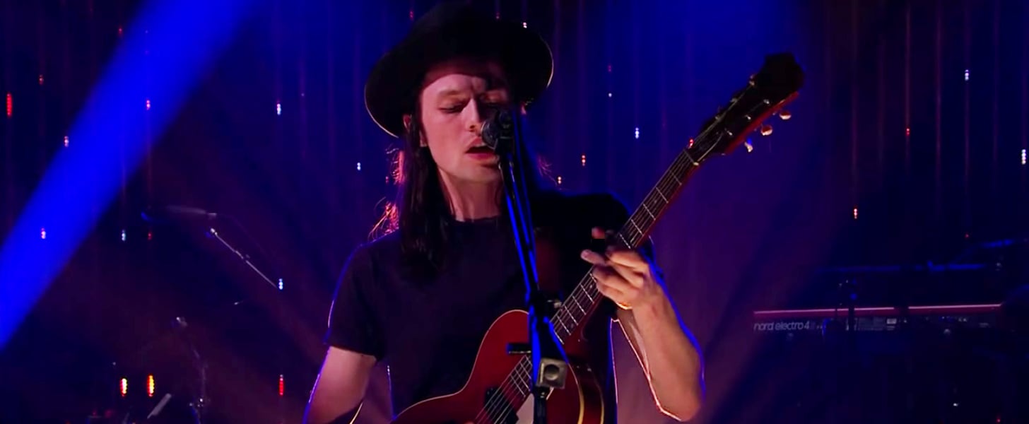 James Bay Sings "Let It Go" on The Late Late Show | PS Entertainment