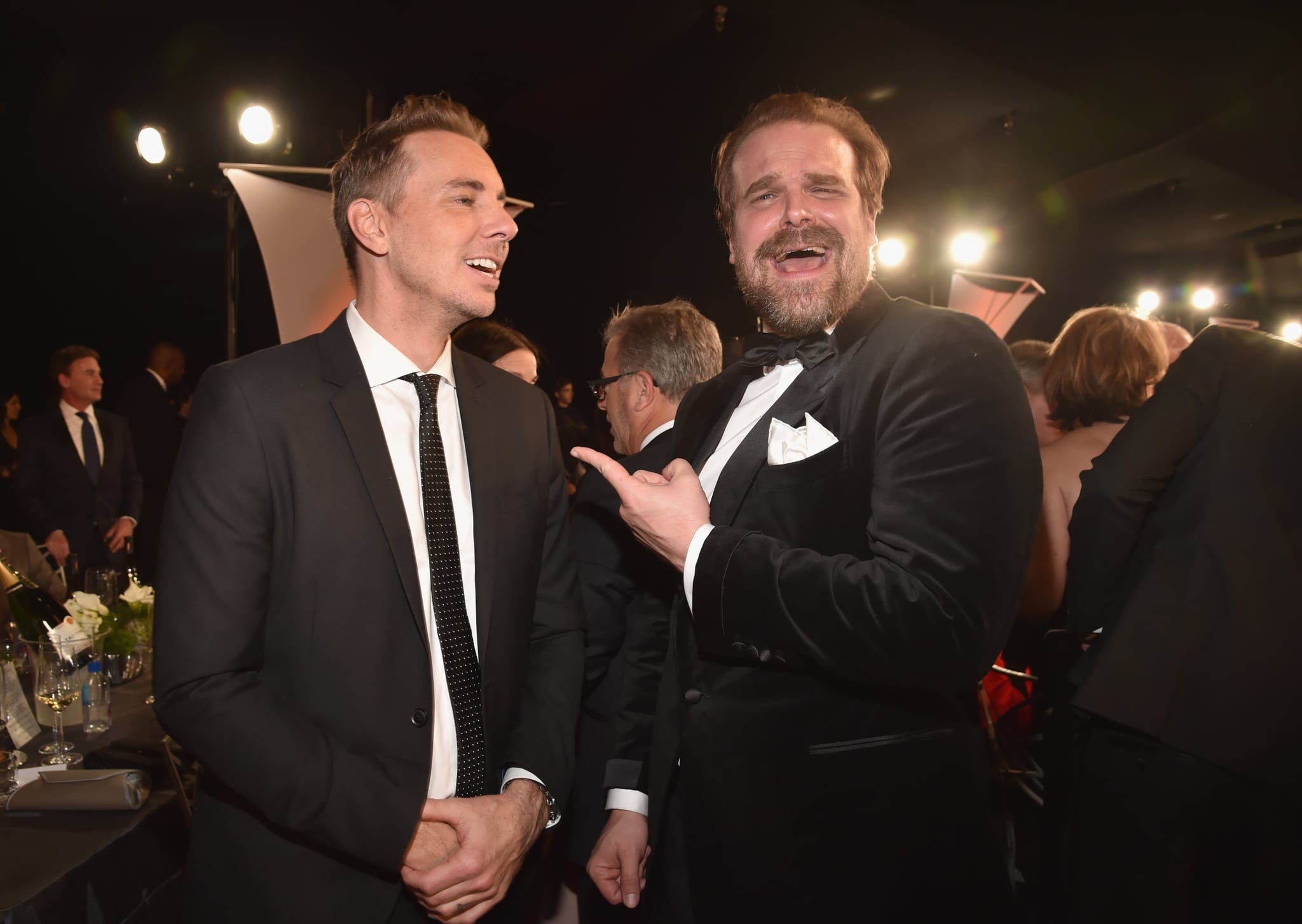 Pictured Dax Shepard And David Harbour Over 100 Sag Awards Photos That Will Put You Right In The Middle Of The Excitement Popsugar Celebrity Photo 5