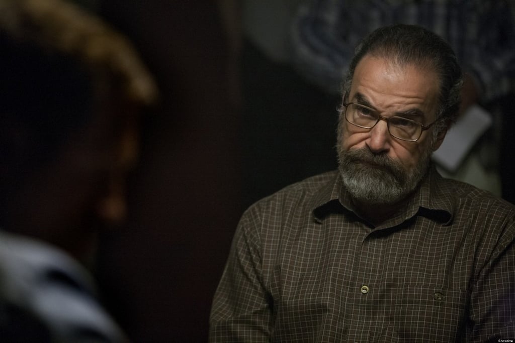 Saul Berenson on Homeland, who's trying to protect America. He was also on Chicago Hope and Criminal Minds and has had more than a handful of successful runs on Broadway.
