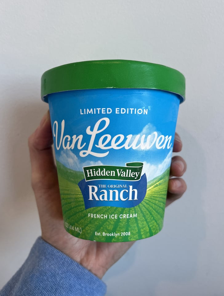 The smell and taste van leeuwen hidden valley ranch ice cream flavor