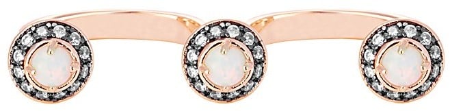 Kendra Scott Odette Double Ring in Rose Gold ($120)