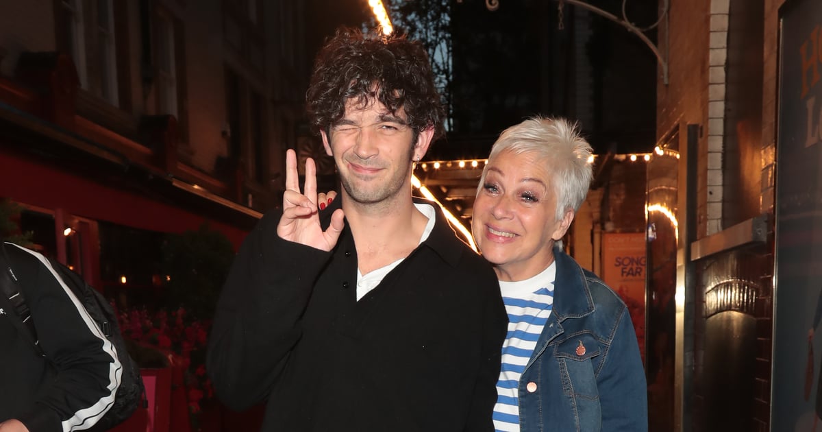 Matty Healy and Denise Welch enjoy a mother-son night out in London
