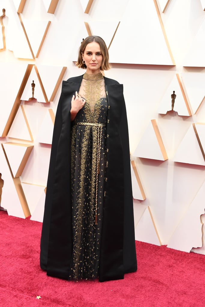 Natalie Portman's Oscars Cape With Female Directors' Names