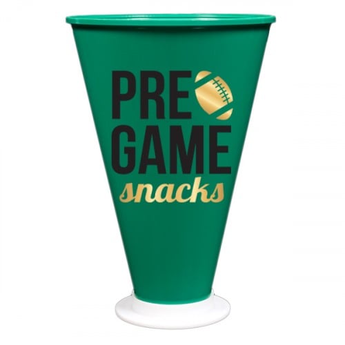 Pre-Game Snacks Megaphone Treat Holder