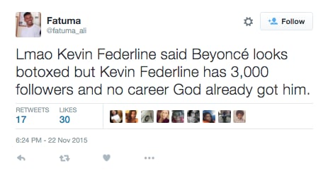 Kevin Federline Tweets About Beyonce 2015