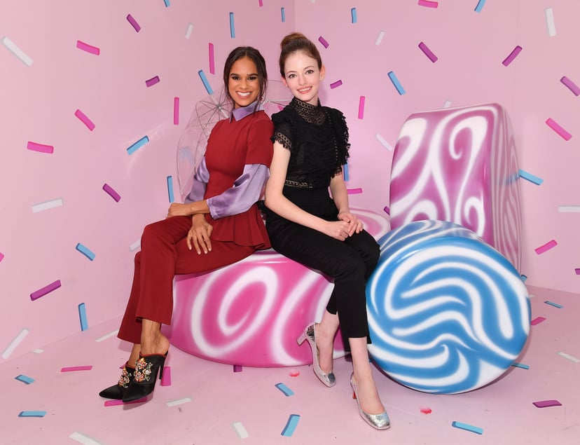 NEW YORK, NY - OCTOBER 22:  Misty Copeland (L) and Mackenzie Foy attend the Disney and POPSUGAR celebration of 'The Nutcracker and the Four Realms' with the film's stars Mackenzie Foy and Misty Copeland at an immersive activation, Journey Into The Four Re