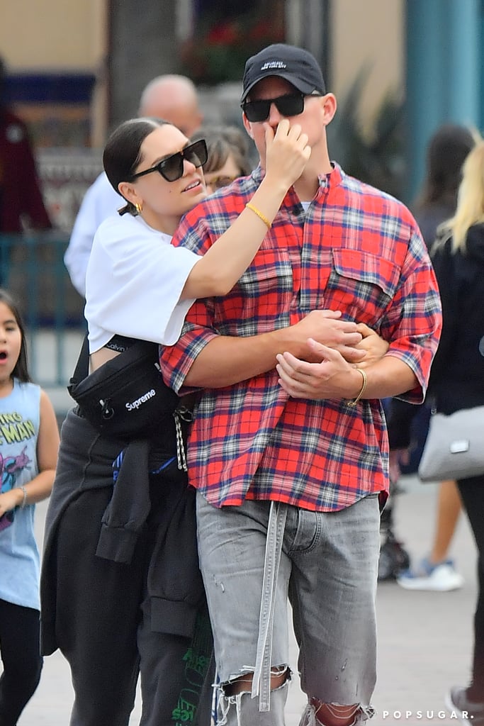 Channing Tatum and Jessie J at Disneyland Pictures May 2019