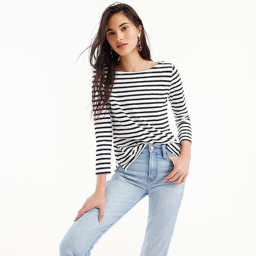 Striped Boatneck T-Shirt