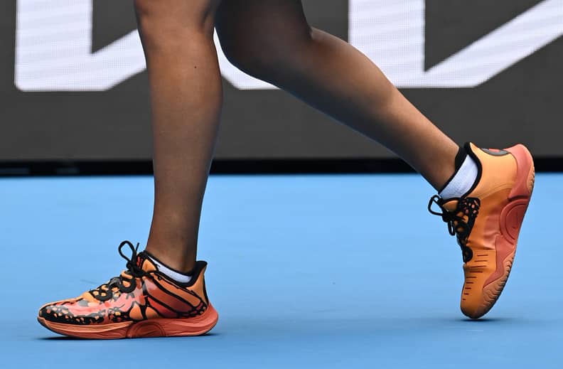 Naomi Osaka wears shoes inspired by last year's butterfly run-in