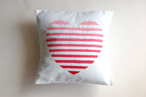 Ombré Heart Pillow