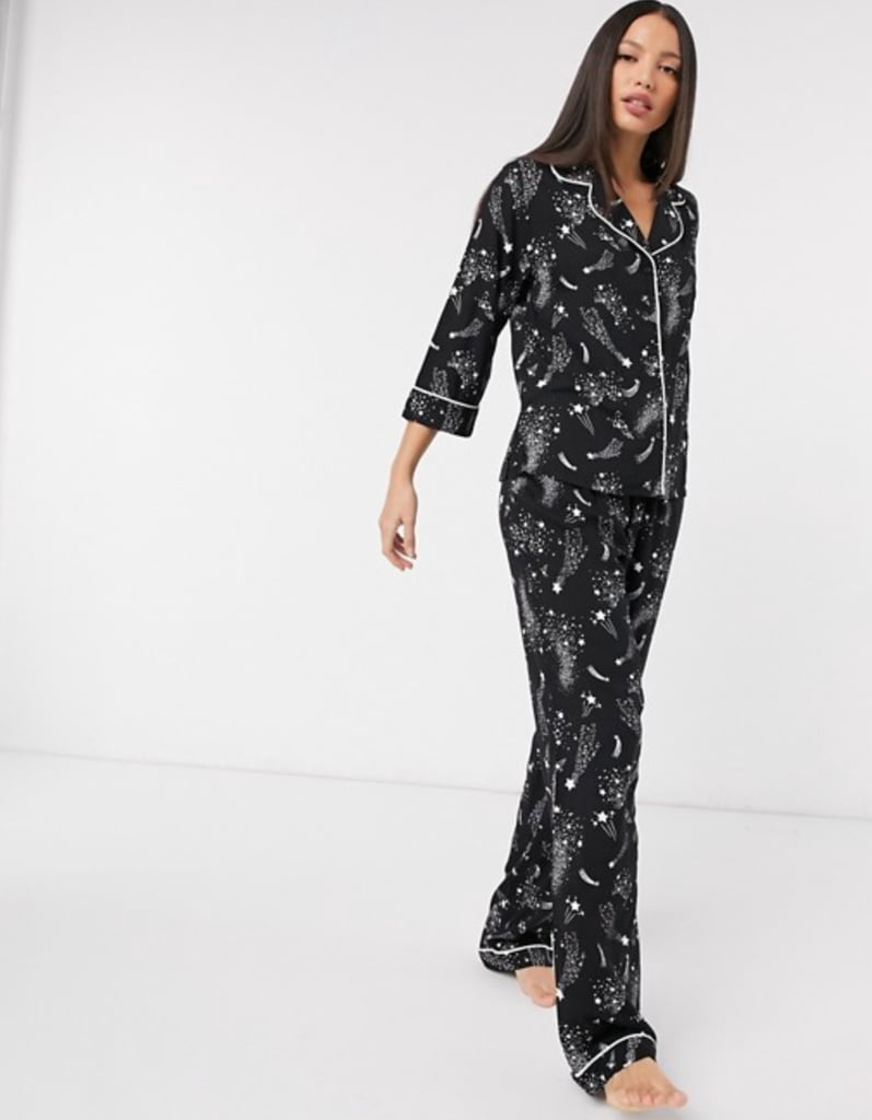 Asos Design Constellation Star Print Pyjama Set