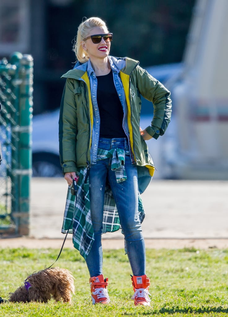 Gwen Stefani Out in LA February 2016