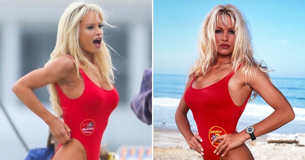 Lily James’s Pamela Anderson Transformation Wouldn’t Be Complete Without This Swimsuit