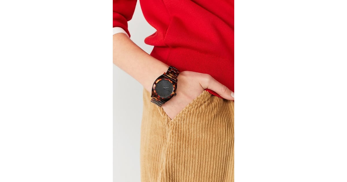 Nixon Time Teller Acetate Tortoiseshell Watch Best Watches For Women Popsugar Fashion Photo 2