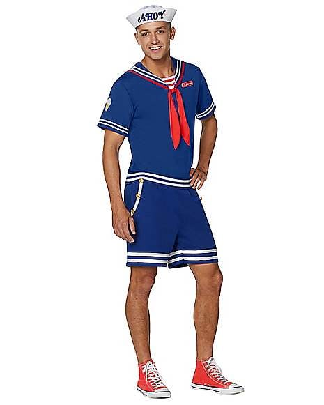 Adult Steve Scoops Ahoy Costume From Stranger Things