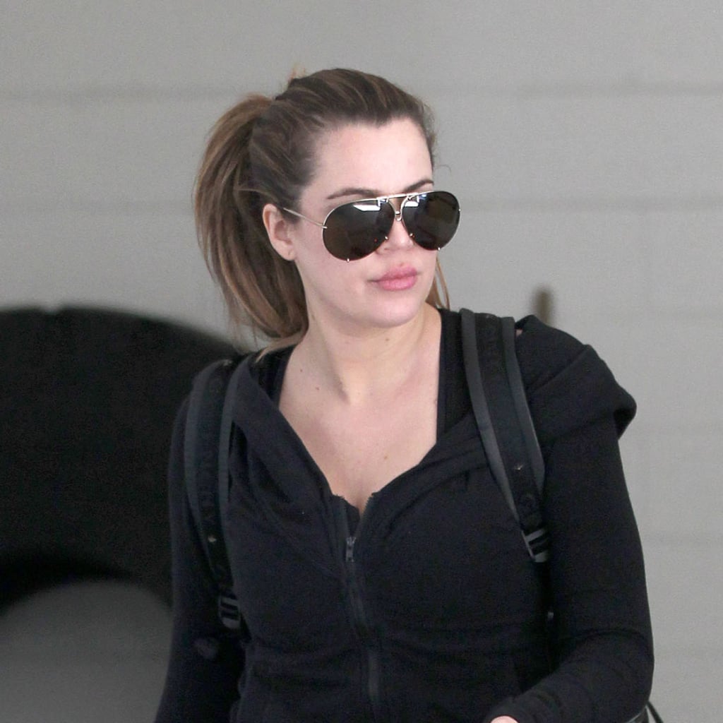 Khloe Kardashian Going to the Gym