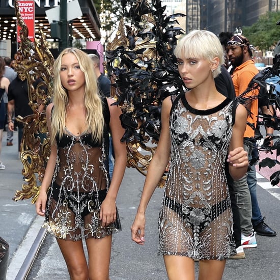 Lila Moss and Iris Law at the Victoria's Secret Fashion Show